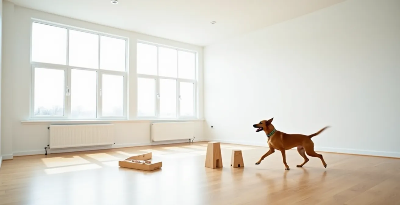 Chien proposant activement différentes actions pendant une séance de shaping